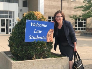 Small, Amber - picture of 1st day of orientation (1 of 2) jab