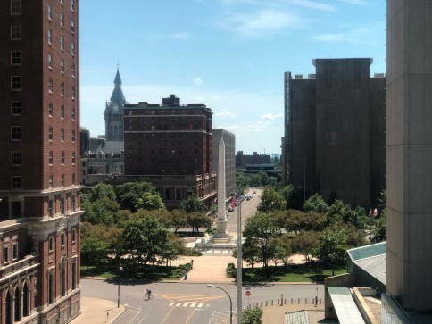 Small, Amber - picture view from office overlooking downtown (2 of 2) jab